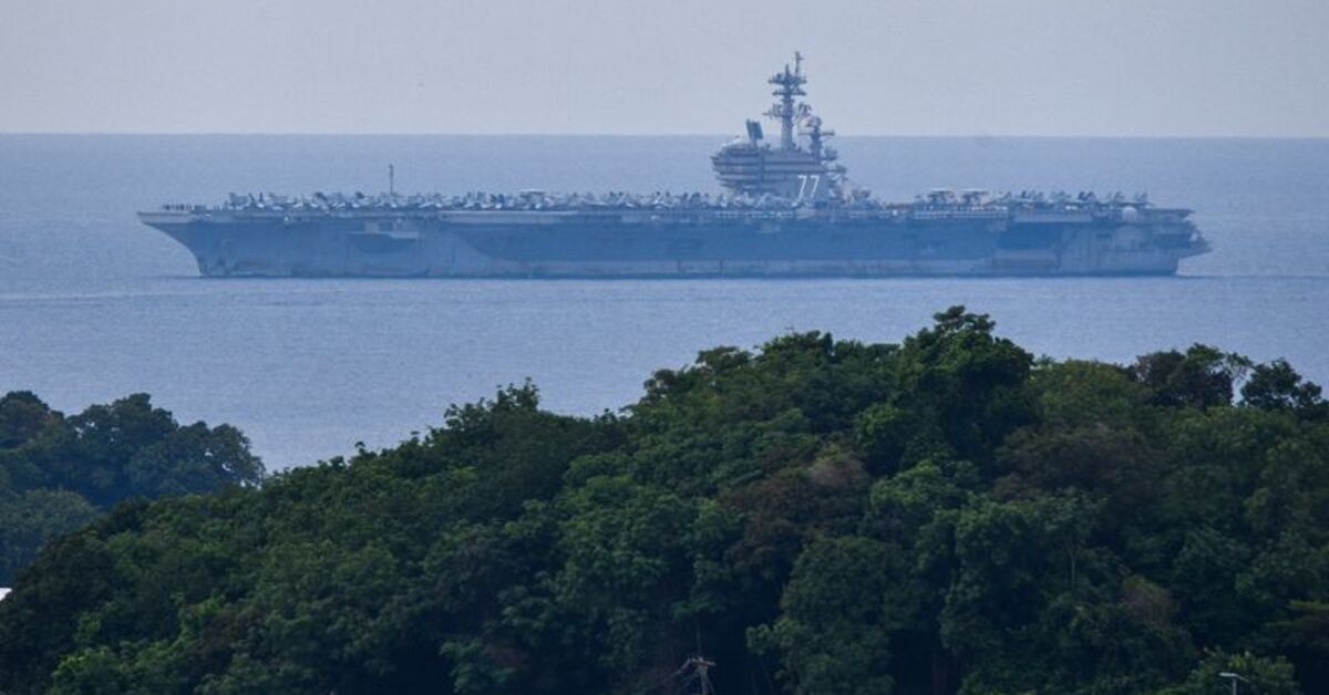 US carrier George H.W. Bush visits Thailand after Middle East deployment