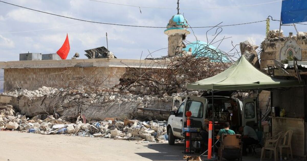 Drones, explosions and soldiers in bulldozers: surrounded by Israelis in Lebanon's 'model town'