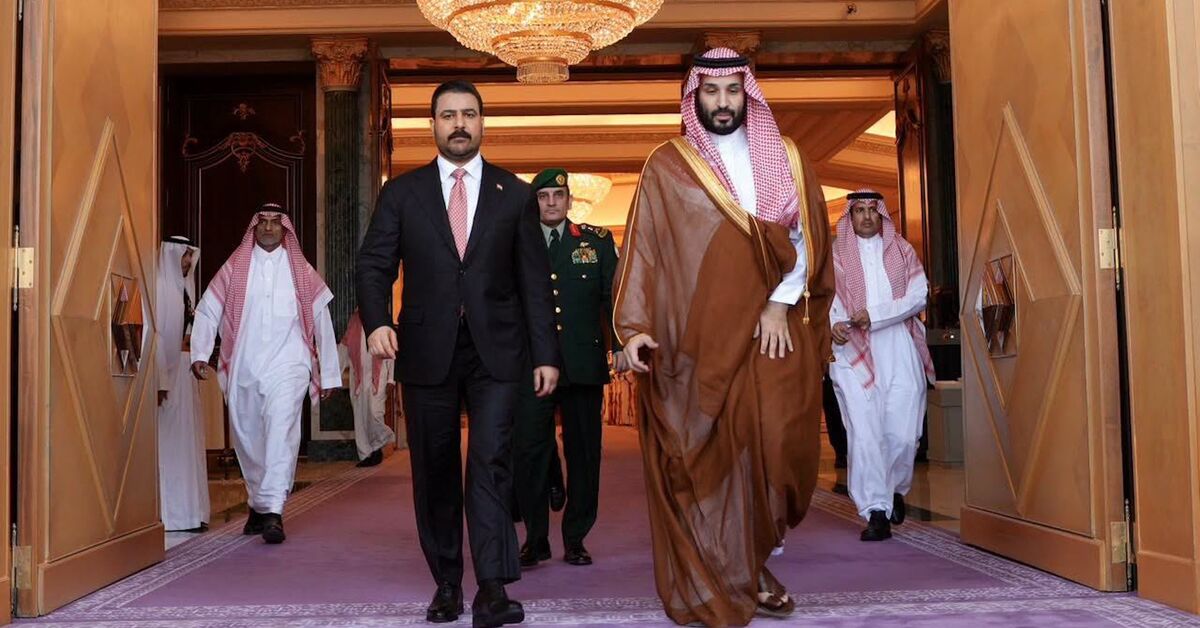 Iraks Zaidi und der saudische Kronprinz erörtern die Sicherheitslage ...