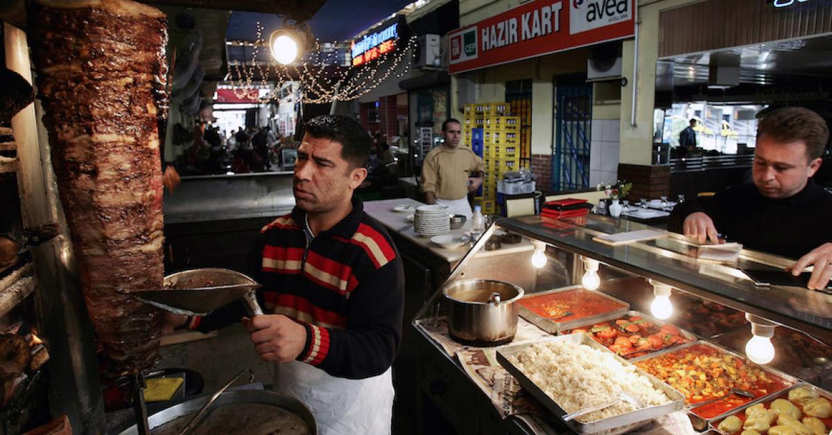 Doner kebab latenight snack haute cuisine AlMonitor The