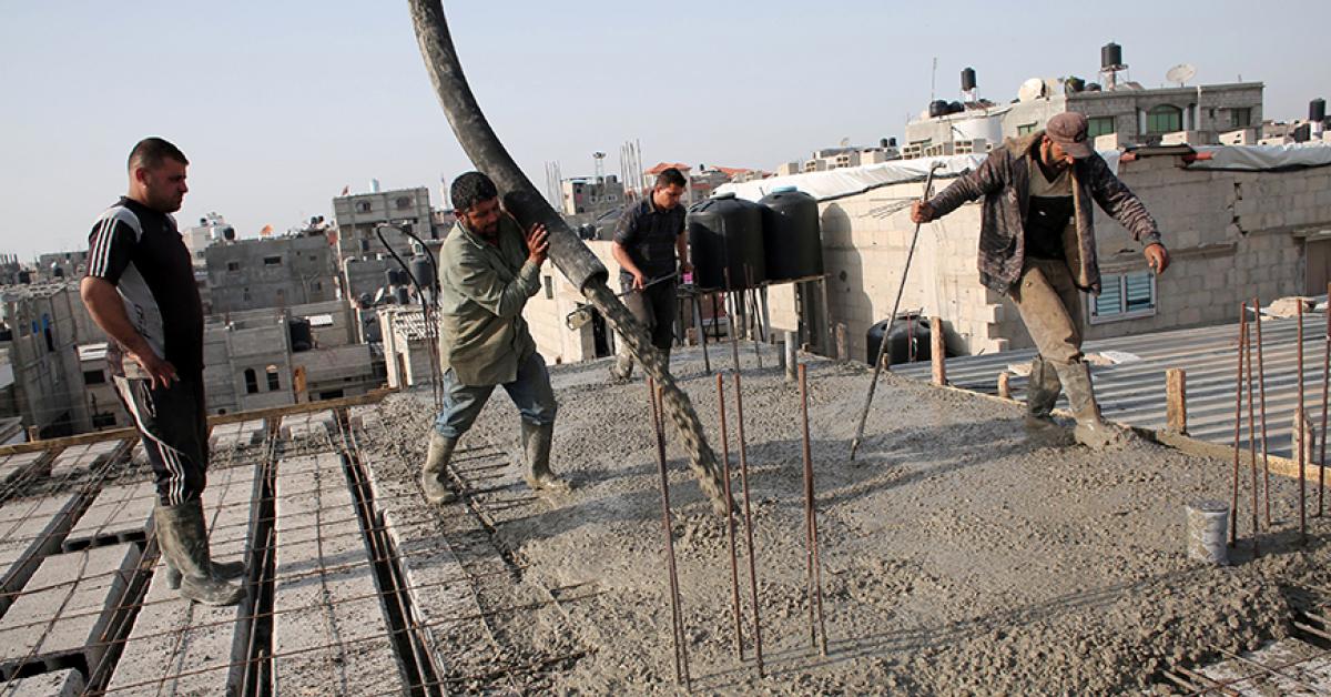 Gaza residents stand firm in opposition to new cement factory - Al