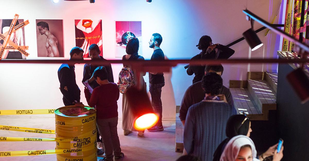 Libya Visual Libya art exhibit paints bleak picture of post-Arab Spring society - AL ...