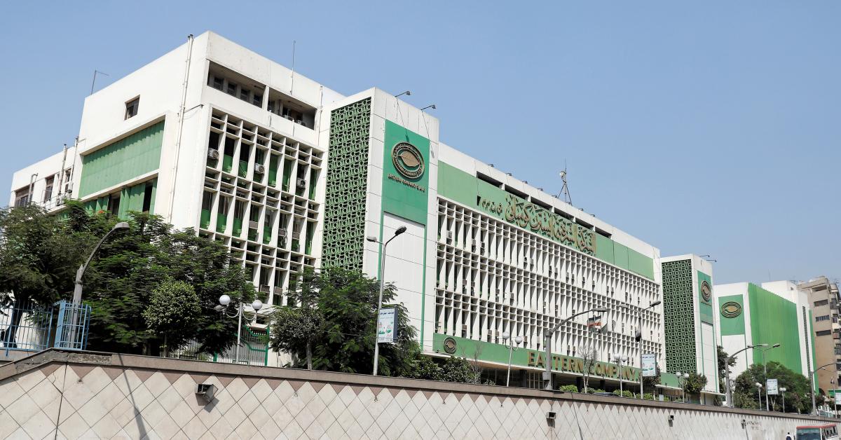 eastern tobacco company Egypt's listed 4.5% of shares on stock market Eastern Company S.A.E: Shareholders Board