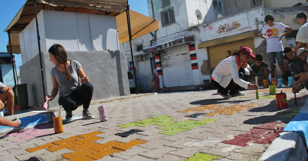 Painting the town: How Kais Saied inspires change on Tunisian streets ...