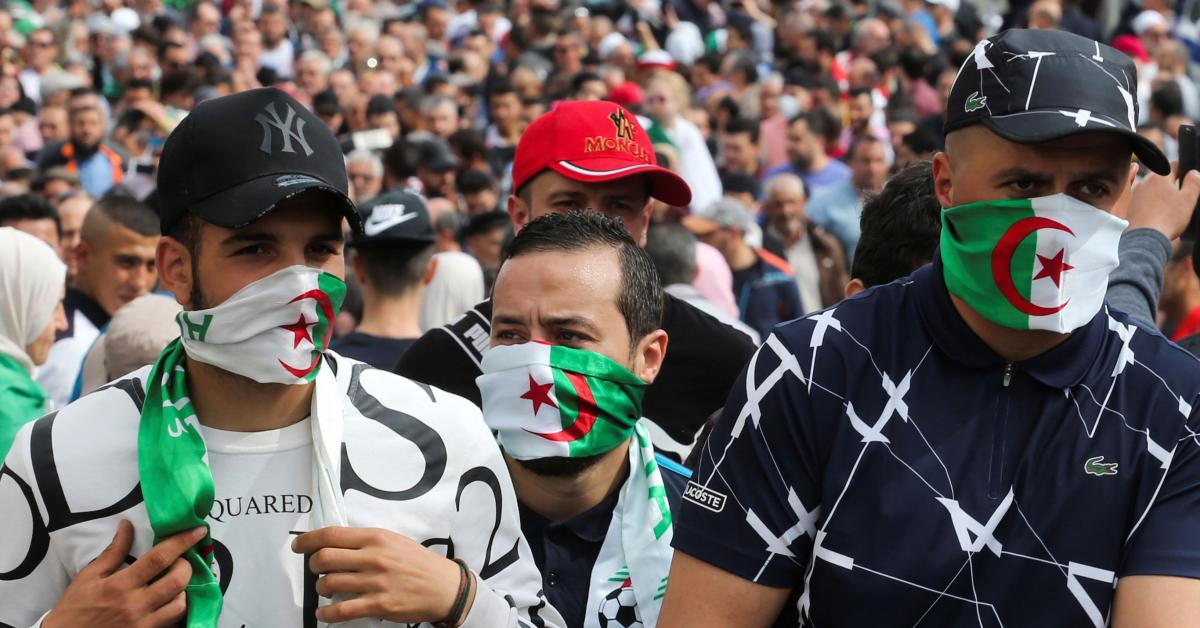 Algeria’s protesters say COVID-19 will not kill movement, just