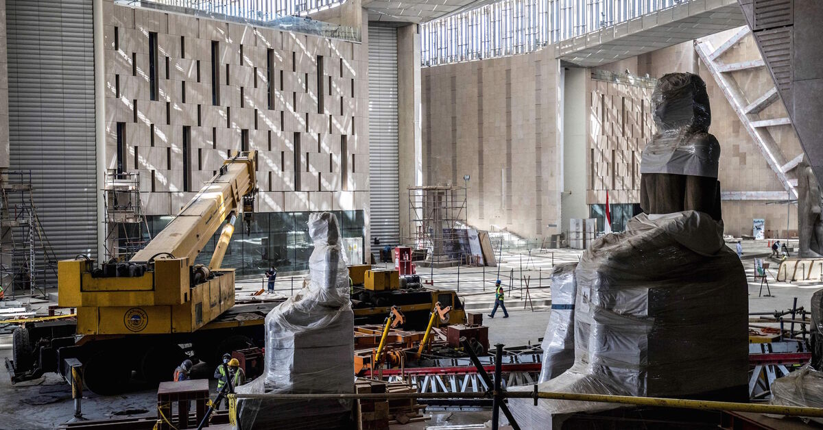 Grand Egyptian Museum to display thousands of artifacts - Al-Monitor: The  Pulse of the Middle East