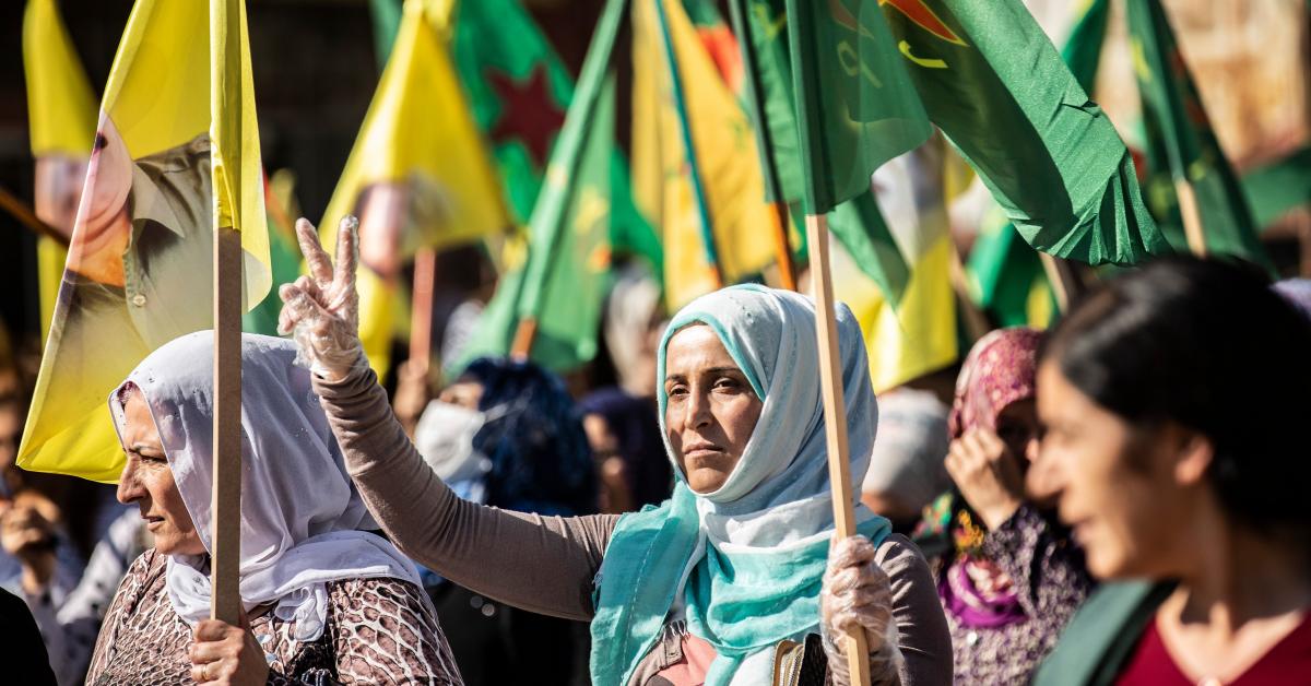Civil Society In Northeast Syria Promotes Women s Role To Fight 