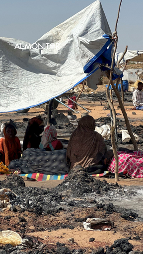 Displacement camp in Sudan
